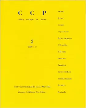 Couverture du produit · CCP, numéro 2 : Louis-René des forêts
