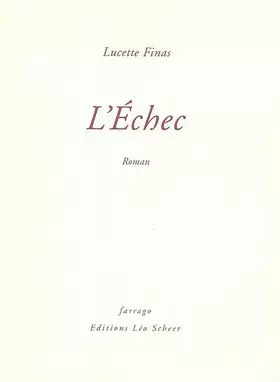 Couverture du produit · L'Echec