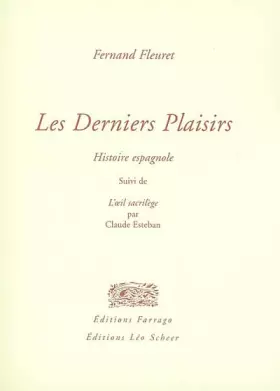Couverture du produit · Derniers plaisirs (Les)