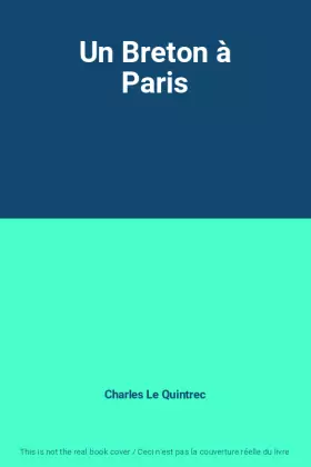 Couverture du produit · Un Breton à Paris
