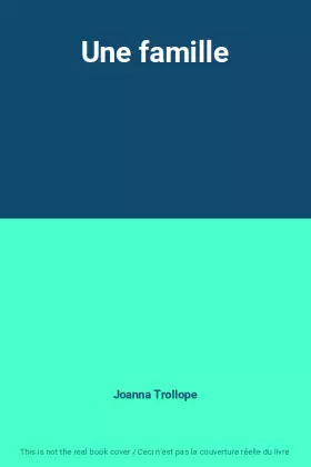 Couverture du produit · Une famille