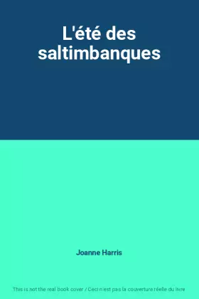 Couverture du produit · L'été des saltimbanques