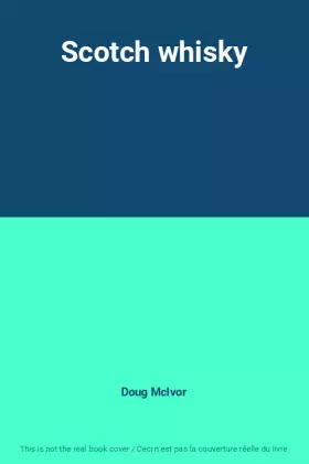 Couverture du produit · Scotch whisky