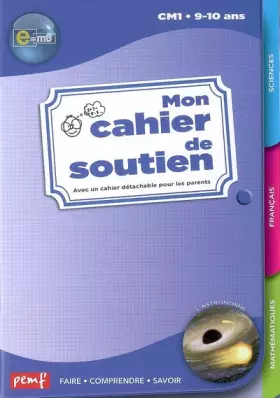 Couverture du produit · CAHIER DE SOUTIEN E=M6 CM1