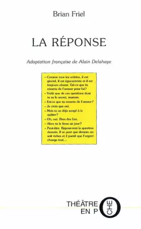 Couverture du produit · La Réponse