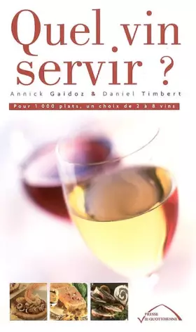 Couverture du produit · Quel vin servir ?