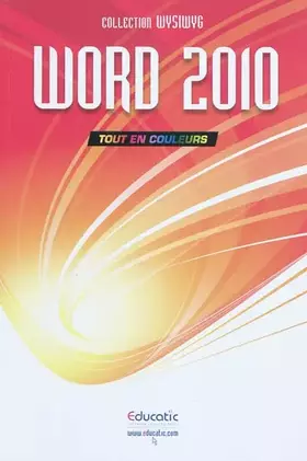 Couverture du produit · WORD 2010 Collection Wysiwyg