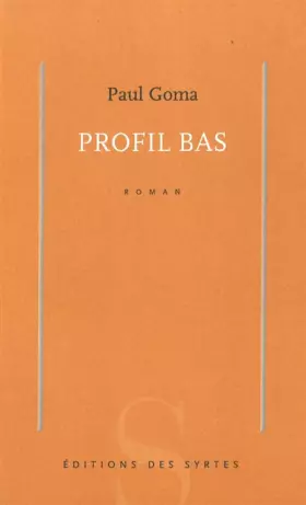 Couverture du produit · Profil bas