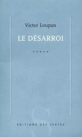 Couverture du produit · Le Désarroi