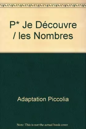 Couverture du produit · P* Je Découvre / les Nombres