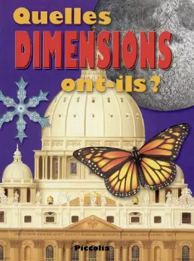 Couverture du produit · Quelles dimensions ont-ils ?