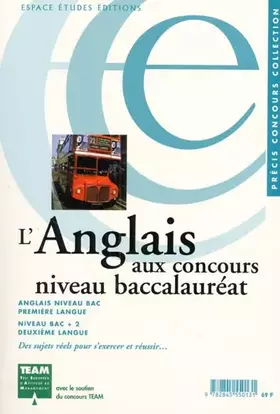 Couverture du produit · L'Anglais Aux Concours