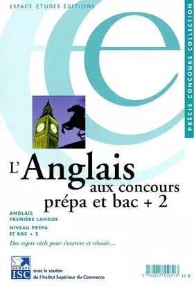 Couverture du produit · L'Anglais aux concours prépa et bac + 2