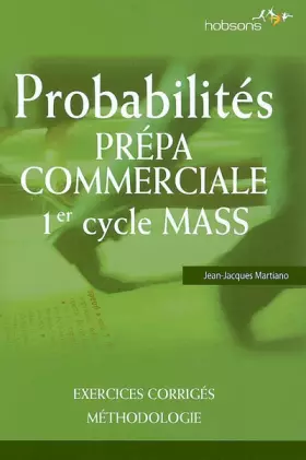 Couverture du produit · Probabilités Prépa commerciale 1er cycle MASS