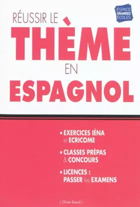 Couverture du produit · Réussir le thème en espagnol