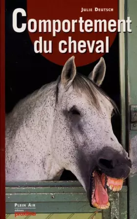 Couverture du produit · Le comportement du cheval