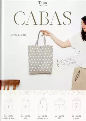 Couverture du produit · 1 PATRON 5 CREATIONS - cabas