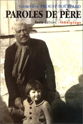 Couverture du produit · Paroles de père