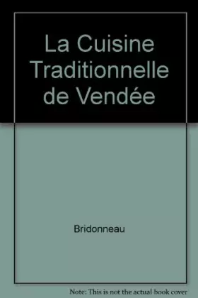 Couverture du produit · La cuisine traditionnelle de vendee