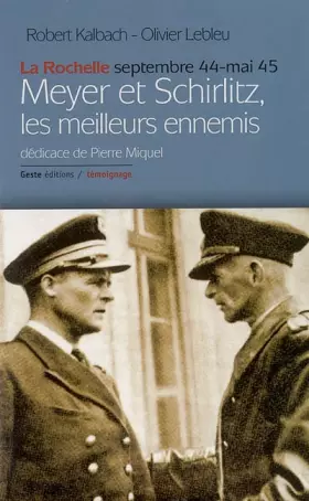 Couverture du produit · Meyer et Schirlitz les Meilleurs Ennemis