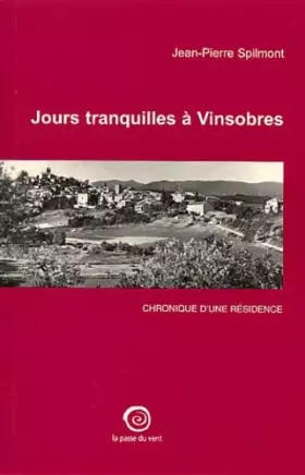 Couverture du produit · Jours tranquilles à Vinsobres