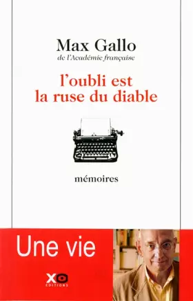 Couverture du produit · OUBLI EST LA RUSE DU DIABLE