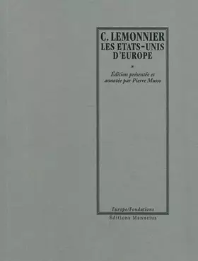 Couverture du produit · Les Etats-Unis d'Europe