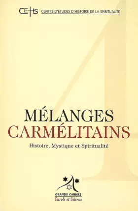 Couverture du produit · Melanges carmelitains 4