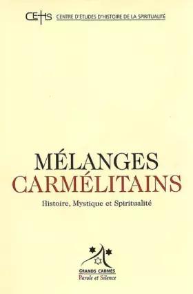 Couverture du produit · Melanges carmelitains 8