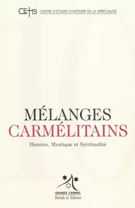 Couverture du produit · melanges carmelitains 10 (0)