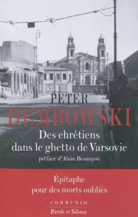Couverture du produit · des chretiens dans le ghetto de varsovie