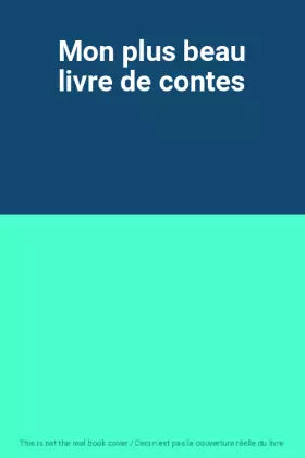 Couverture du produit · Mon plus beau livre de contes
