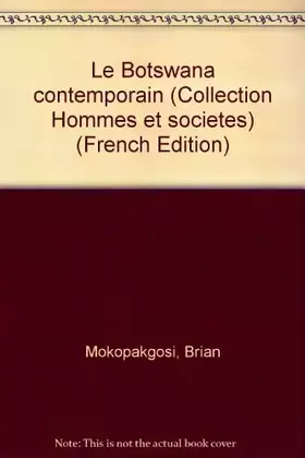 Couverture du produit · Le Botswana contemporain