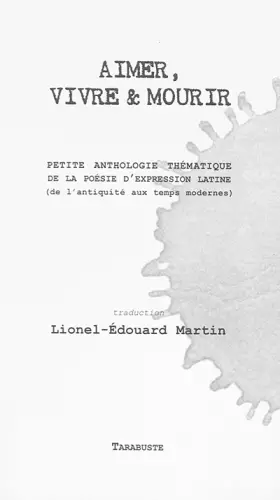 Couverture du produit · Aimer, vivre & mourir