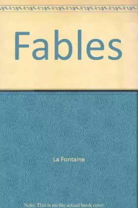 Couverture du produit · Fables