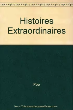 Couverture du produit · Histoires Extraordinaires