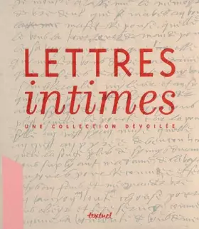 Couverture du produit · Lettres intimes : Une collection dévoilée