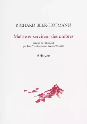 Couverture du produit · Maître et Serviteur des ombres