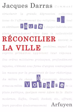 Couverture du produit · Réconcilier la ville
