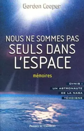 Couverture du produit · Nous ne sommes pas seuls dans l'espace