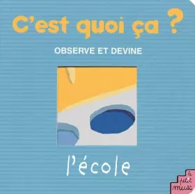 Couverture du produit · L'école