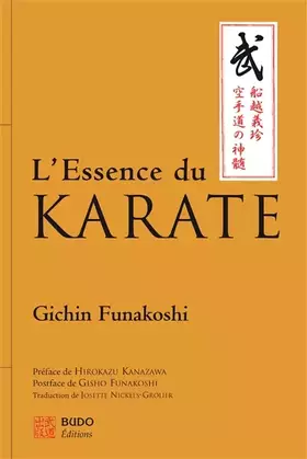 Couverture du produit · L'essence du karaté