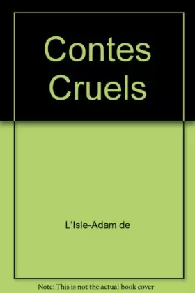 Couverture du produit · Contes cruels