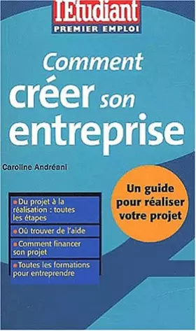 Couverture du produit · Comment créer son entreprise ?