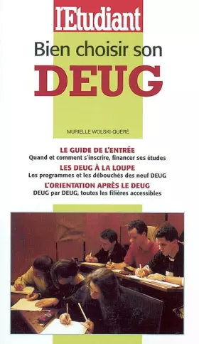 Couverture du produit · Bien choisir son DEUG