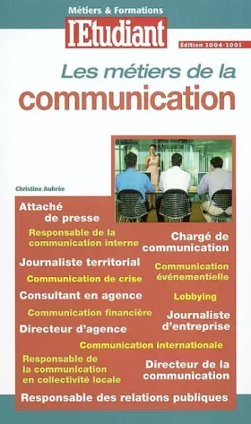 Couverture du produit · Métiers et Formations : De la commmunication