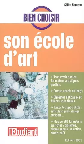 Couverture du produit · Bien choisir son école d'art