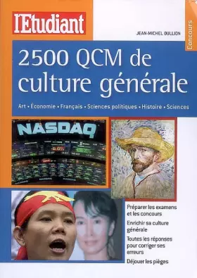 Couverture du produit · 2500 QCM de culture générale