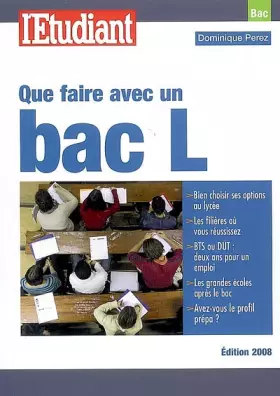 Couverture du produit · Que faire avec un bac L