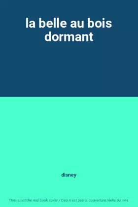 Couverture du produit · la belle au bois dormant